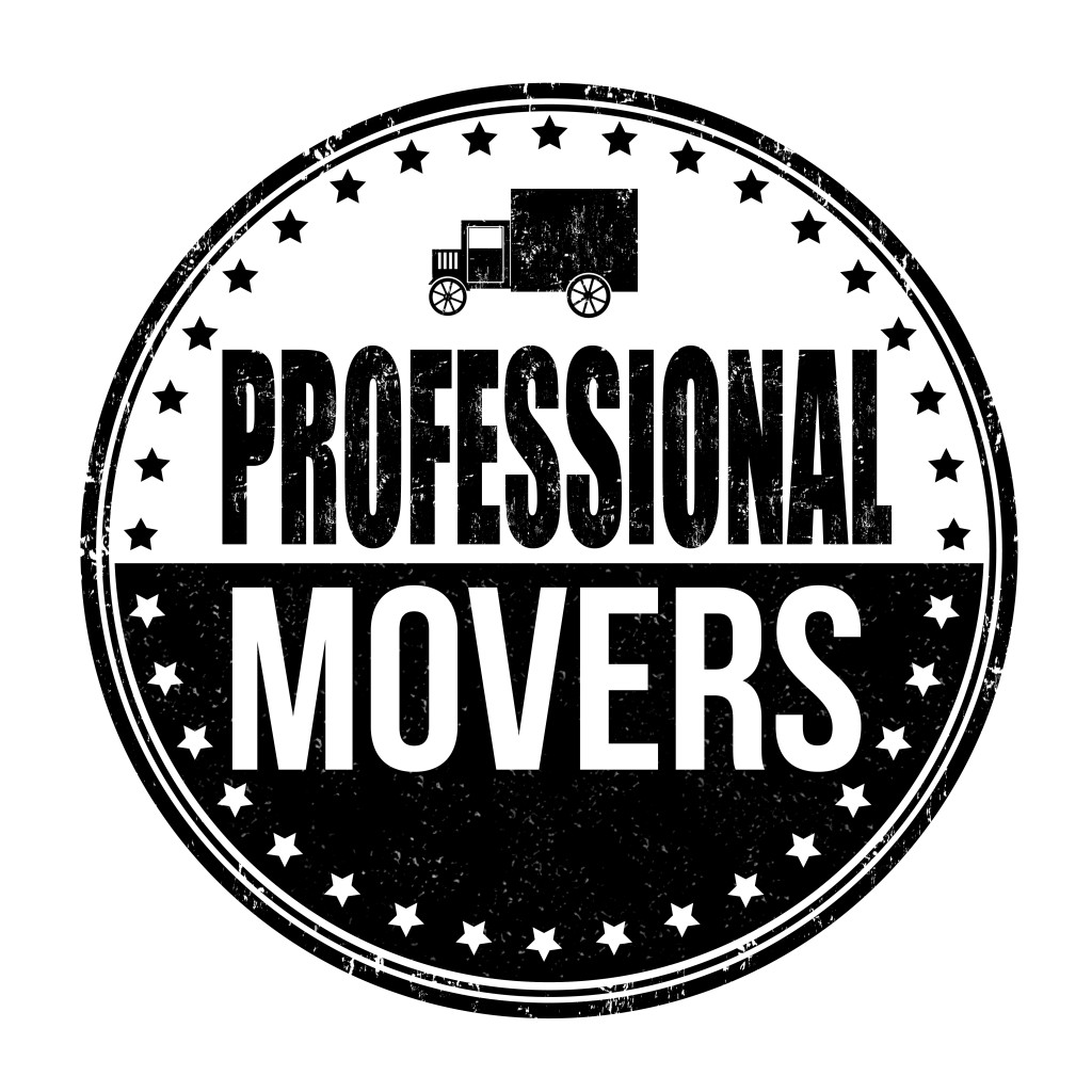 Professional movers stamp Professional movers stamp